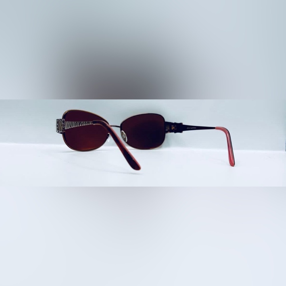 Daisy Fuentes DF Zanita Gold Oval Sunglasses Frames Only - Picture 5 of 8